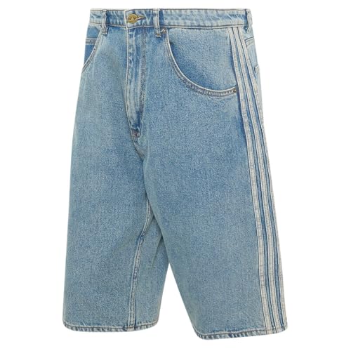 adidas Men's Firebird SHRT Worn Blue Denim/ 33" US