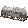 Mosquito Tent,Folding Netting Bed Tent,Portable Mosquito Netting with Bottom,Camping Tent Fine Mesh Mosquito Net for Adults Kids Travel Camping Backyards Canopy Outdoor (Black Net, 1 Person)