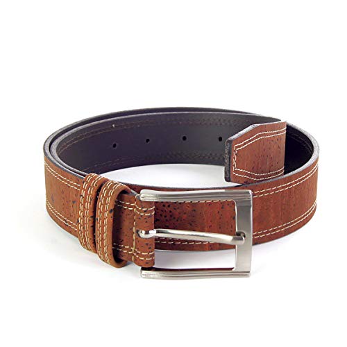 Biosughero - Ceinture en liège Homme Marron Cover