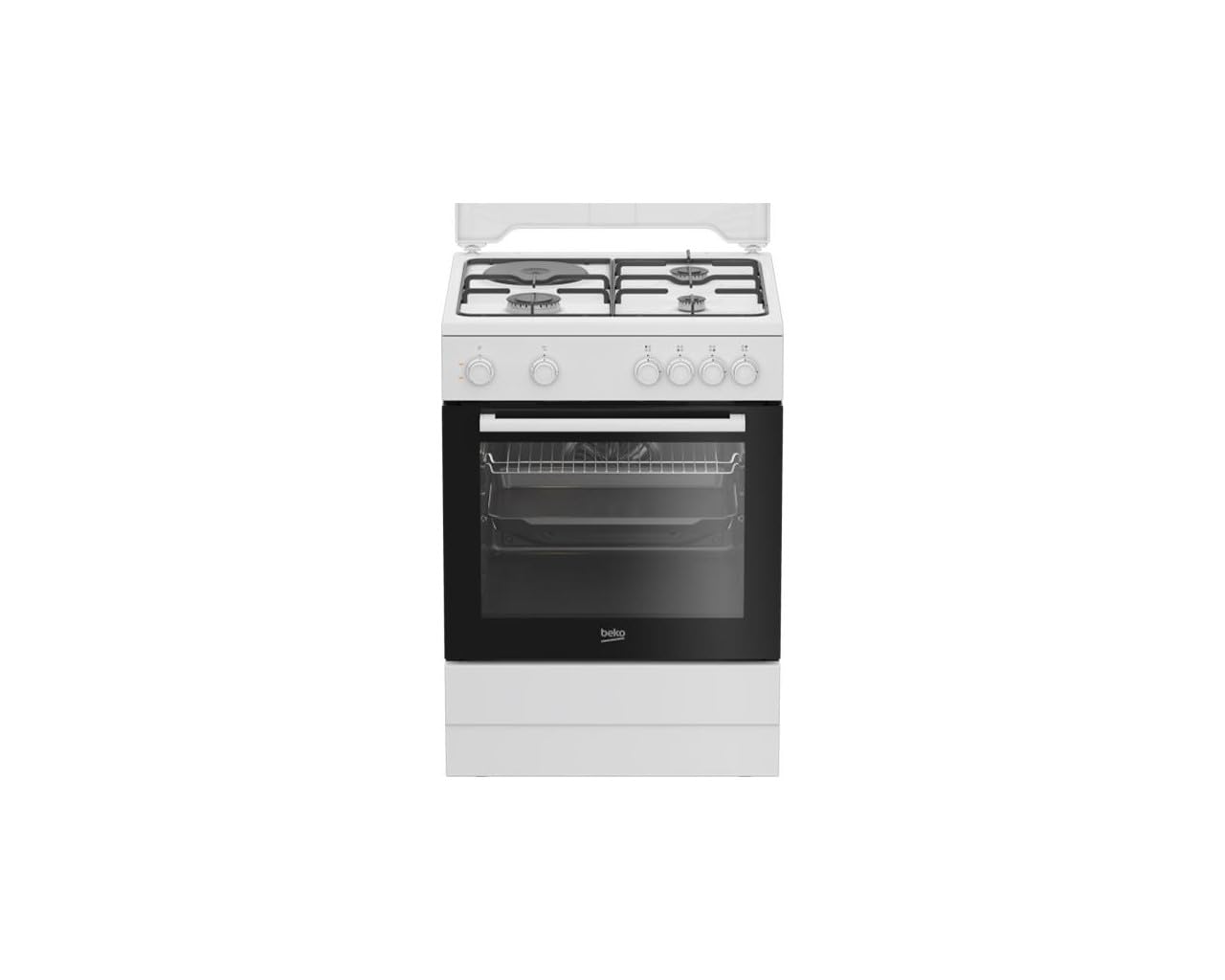 Cuisinière Mixte 73l 4 Feux Blanc - FBS63121WD