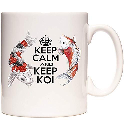 Tasse avec inscription « Koi Carp » - Keep Calm and Keep Koi - Mug pour toute personne qui garde la carpe koï Cover