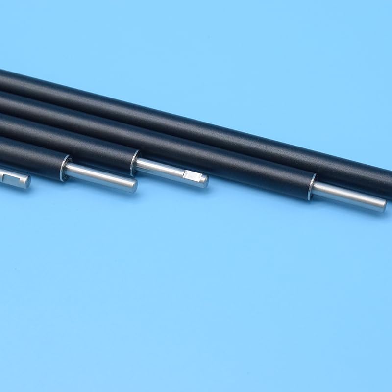 4mm Black Ship Shaft Assembly 304 Stainless Steel Transmission Shaft Model Ship Model Shaft System(L30cm H25cm)