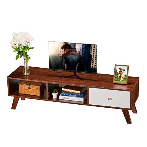 Itaar TV Stand, Wooden TV Console Storage Cabinet for Living Room, Modern Home