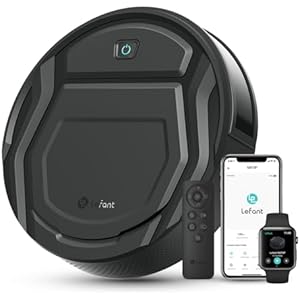 Lefant M210 Robot Vacuum Cleaner, Black
