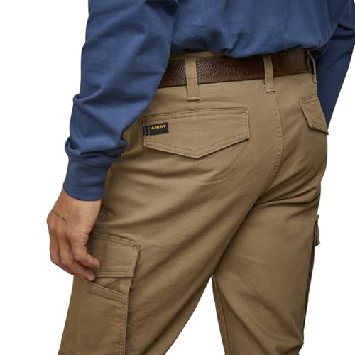 Image of Ariat Men's Rebar M4 Relaxed Made Tough Cargo Straight Pant