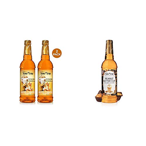 Jordan's Skinny Syrups Sugar Free Coffee Syrups, Salted Caramel a...