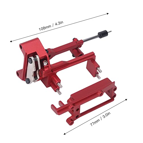 Module de frein à main RC de précision en alliage d'aluminium rouge