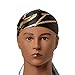 KISS RED Bow Wow Power Wave Luxe Design Durag (Black Gold)