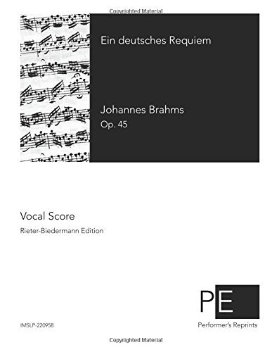 Image of Ein deutsches Requiem by Johannes Brahms (2015-05-14)