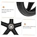 NOLITOY 4pcs Wheelchair Front Wheel Replacement Heavy Duty Wheel Wheelchair Accessories Smooth Quiet and Wear-Resistant