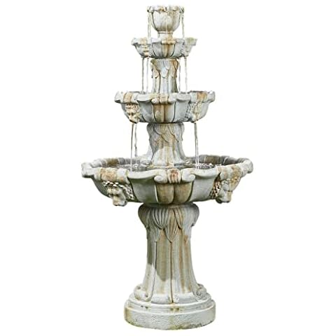 Easy Fountain Lioness Fountain, Glassfibre Reinforced Concrete Cover