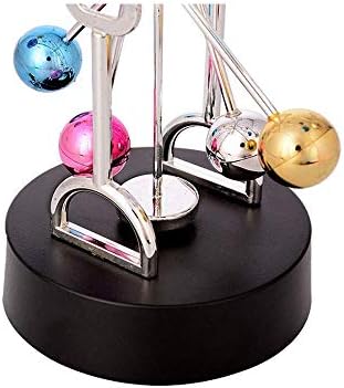XYY Electronic Perpetual Motion Toy Swivel Globe Asteroid Revolving Balance Balls Magnetic Rotation Swing Toy For Office Home Ornaments
