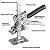 GGMWDSN Tile Height Regulator Precision Locator, 2pcs All-Steel Ceramic Tile Height Adjustment Lifting Device, Wall Tile Leveling Lifting Construction Tool for Walls Floors Doors Cabinet