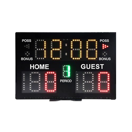 Marcador Digital LED para Baloncesto y Otros Deportes miniatura 1