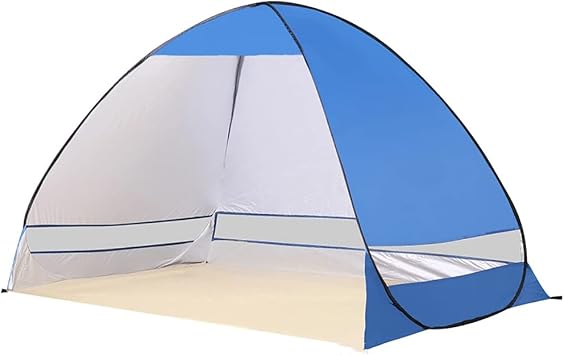 Pop Up Beach Tent, Quick Instant Automatic Portable Anti-UV Sun Shelter Tent for 2 People Outdoor Camping, Park Picnic, Fishing, Baby Beach Tent