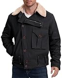 Occasions : cette veste chaude pour homme présente un design simple et élégant et convient à de nombreuses occasions, que ce soit pour le quotidien, les activités de plein air ou le travail