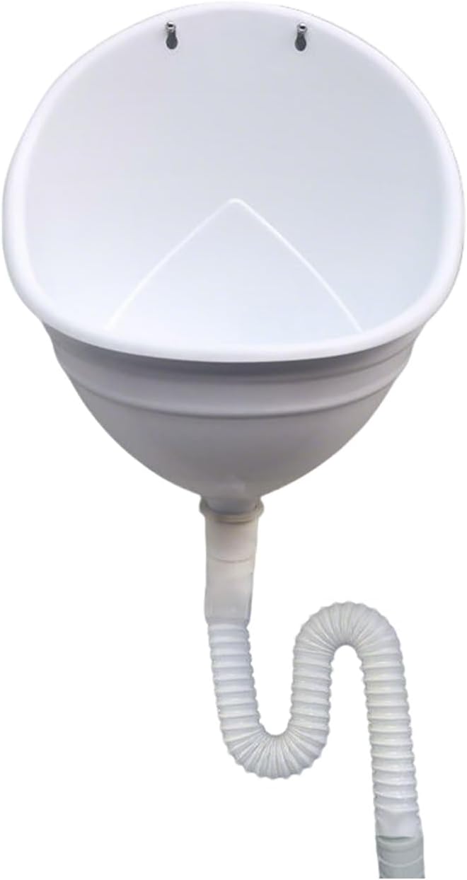 Orinal para hombre sin agua, montado en pared, plástico PP, portátil miniatura 1