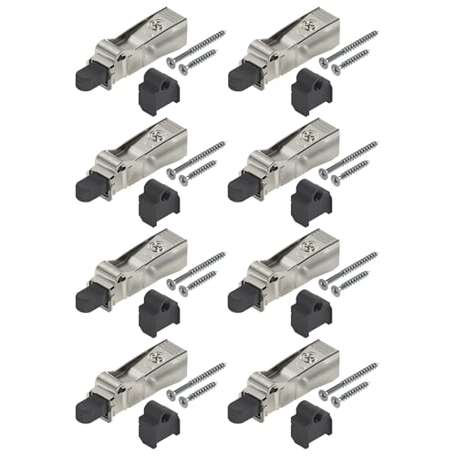 Blum BLUMOTION for Doors (8 Kits), Soft-Close Adapter for Compact Hinges, Includes Spacer and Screws for Face Frame Cabinets