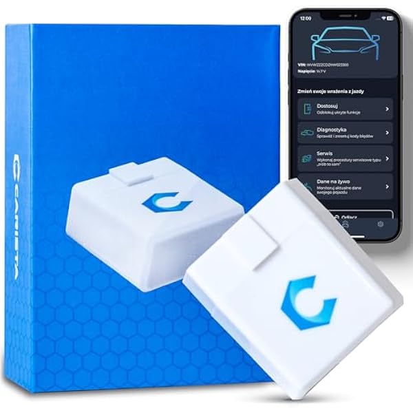 Carista OBD – Skaner Bluetooth: Diagnostyka, personalizacje, narzędzia serwisowe i dane na żywo dla pojazdów (Wymagana subskrypcja)