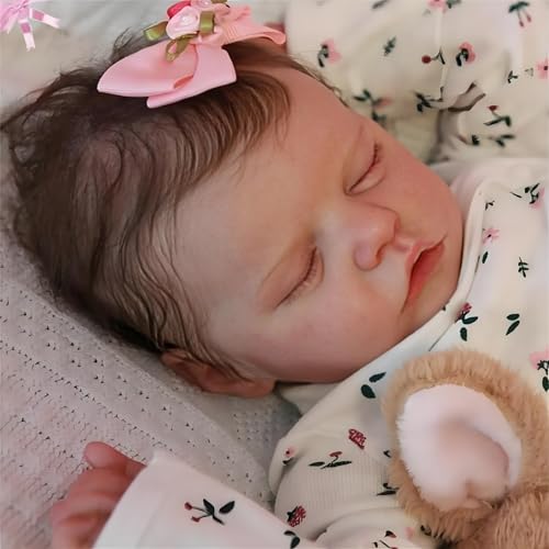 SHENGX Bebe Reborn Realista,48cm/19