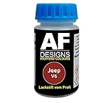Alex Flittner Designs Stylo de retouche compatible avec Jeep V6 Sunburst Orange Metallic vernis à séchage rapide peinture pour retouches peinture automobile