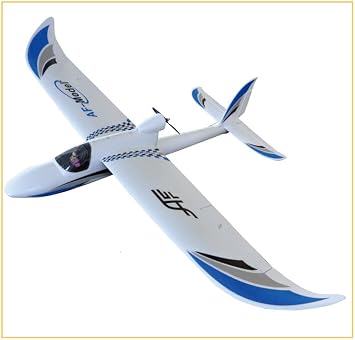 RC Plane Airplane Sky Surfer 1400mm 55inch Wingspan EPO FPV Glider Trainer RC Airplane PNP Version Blue