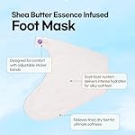 Epielle Intensive Repairing Foot Mask 6 Pairs, Deep Moisturizing Socks for Dry, Cracked Feet, Self Care Gifts for Women, Spa Kit, Stocking Stuffers, Thanksgiving Essentials - Image 4