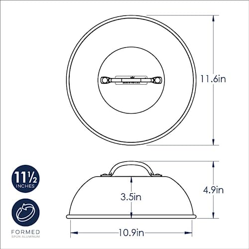 Nordic Ware Dome Grill Lid, 11.5 Inch, Silver #TOP6