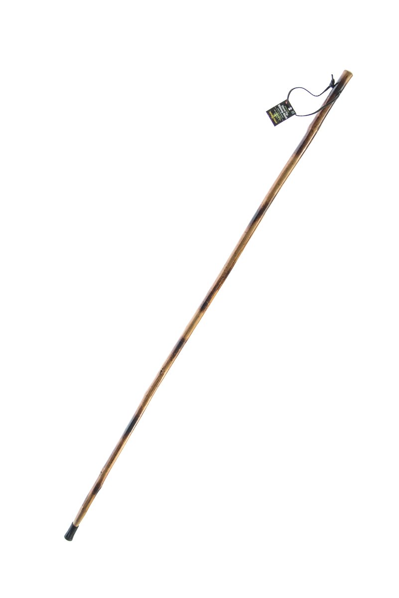 Se ws628 – 55 – Bastón de madera natural con diseño de flores tallada a mano, WS628-55PL