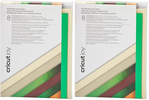 Image of Cricut Joy A2 Foil Insert Card, Paper, Cameron (Pack of 2)