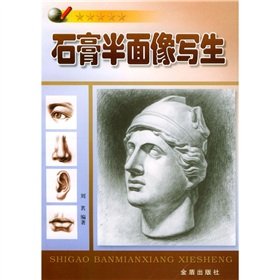 石膏半面像写生