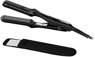 Mini Portable Flat Iron Tourmaline Ceramic Dual Voltage Travel Iron for Worldwide Use
