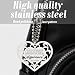 Inspirational Ornament for Coworker Employee Friend, Heart Hanging Gift for Women Men, Motivational Thank You Token for Appreciation, Graduation, Promotion, Christmas Car Rearview Mirror Decor PE024