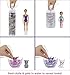 Barbie Color Reveal Surprise Party! Set with 50+ Surprises: 1 Doll, 1 Chelsea Doll, 2 Pets, 6 Color-Change Activations, Accessories & More, Dance Party-Themed Set, Gift for Kids 3 Years Old +