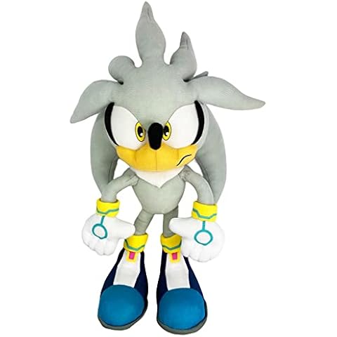 Great Eastern GE-98960 Sonic The Hedgehog 13" Plush Doll, Silver Cover