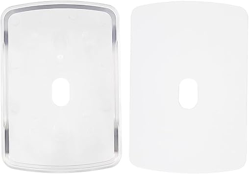 Waterproof Rain Cover for Access Control Keypad   Universal ABS Doorbell Cover Protector for RFID Fingerprint Access Control System, Door Lock & Video Doorbell Transparent