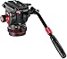 Produktbild NEEWER Heavy Duty Videostativ Fluidkopf mit stufenlos Einstellbarer Schwenk/Neigedämpfung, Schnellwechselplatte, kompatibel mit DJI RS Gimbals, Griff 75mm Basis, Max. Belastung 22lb, GM006