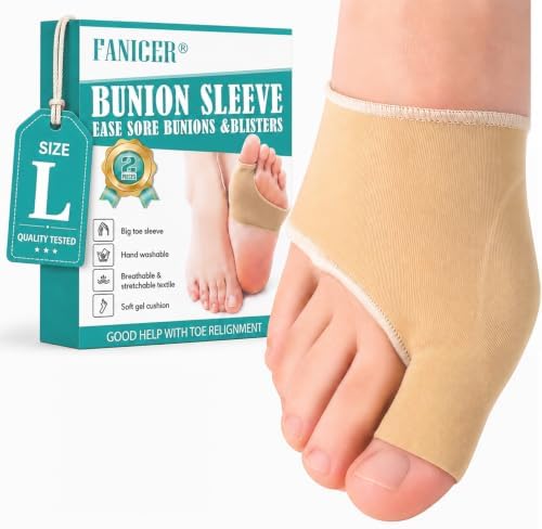 Hallux Valgus Socken L Größe mit Anti Rutsch Streifen Fußkomfort Alltag | Elastische Passform für breite Füße, Angenehme Zehenunterstützung und weniger Reibungsgefühl, Atmungsaktiv