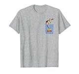 17 POINTS TS00134A T-shirt graphique à poche Disney Pixar Toy Story Buzz and Woody T-Shirt, Homme, Gris Chiné, L