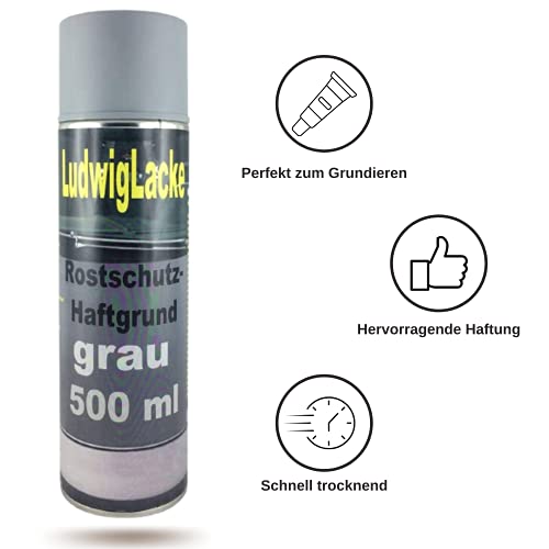 Rostschutzgrundierung Haftgrund 3 Spray grau 500 ml