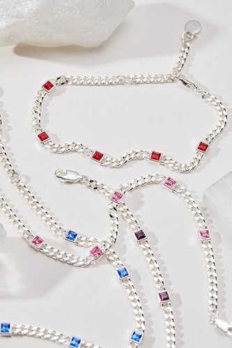 Alex and Ani Birthstone Curb Chain Bracelet2