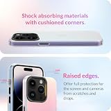 Yojiong Etui do iPhone 15 Pro Max (6,7"), błyszczące, matowe etui na telefon komórkowy [efekt zmiany kolorów], stylowe i jedyne w swoim rodzaju, odporne na uderzenia i zarysowania, kolorowe