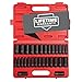 Sunex 5153DD, 1/2 Inch Drive Master Impact Socket Set, Double Deep, 29-Piece, SAE/Metric, 7/16" - 1-1/4", 10mm-27mm, Cr-Mo Steel, Radius Corner Design, Dual Size Markings, Heavy Duty Storage Case