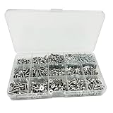 1010PCS Universal RC Screw Kit Screws Assortment Set 304 Stainless Steel Screws Assortment Set, for...