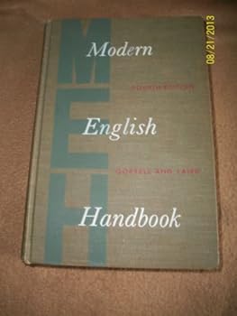 Hardcover Modern English Handbook Fourth Edition Book