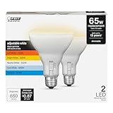 Feit Electric BR30 LED Light Bulb, 65W Equivalent,...