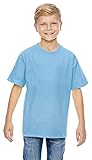 Hanes Big Boys' Nano Premium Cotton T-Shirt Pack of 3