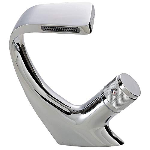 Torneira para banheiro cascata Misturador Monocomando Baixa Cairu Pingoo.casa - Cromado