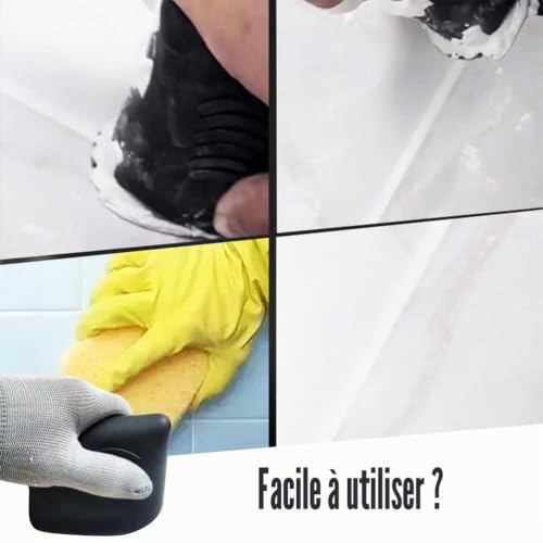 Sahgsa Outil d'étanchéité, outil de remplissage de joints, carreaux de céramique, réutiliser le mortier de joints, outils d'étanchéité, carrelage de joint, outils d'étanchéité de salle de bain, – vue 3
