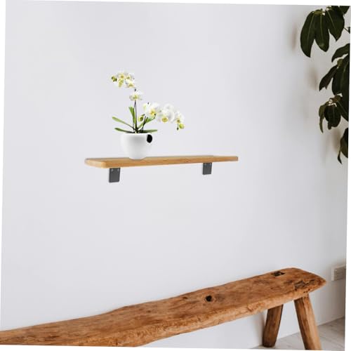 Support étagère flottante caché pour fixer une planche lourde sans équerre visible - 6